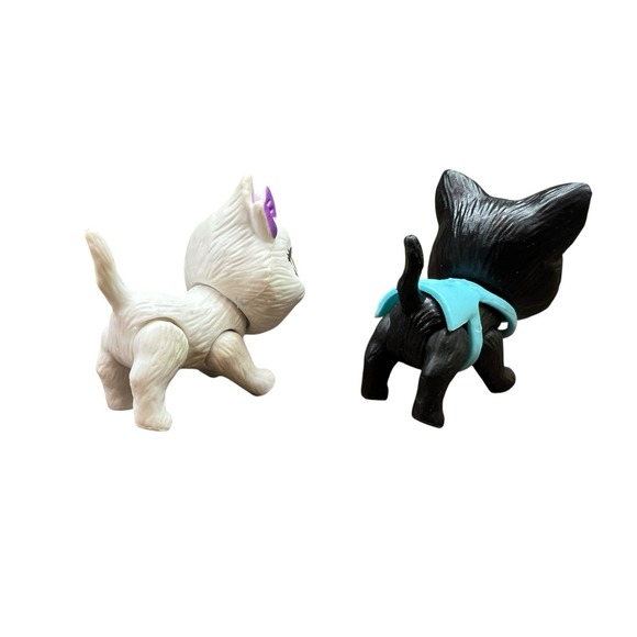 Lot Of‎ 2 Love Diana Articulated Miniature Cats - Picture 4 of 4